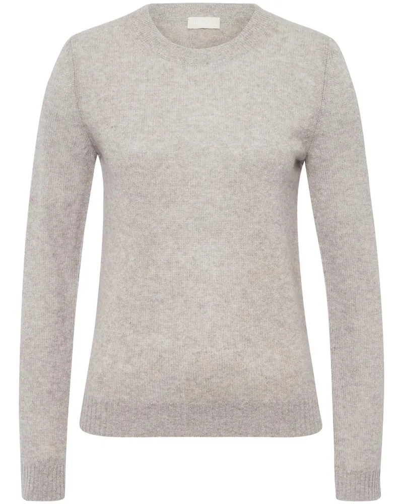 Include Rundhals-Pullover  beige Beige