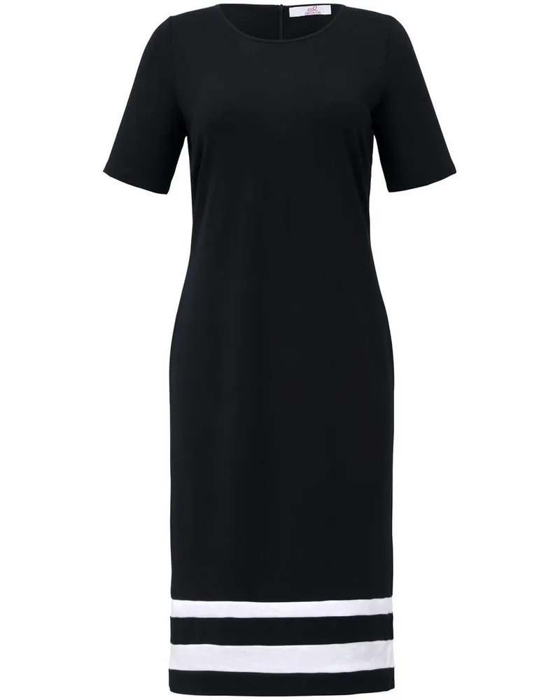 Emilia Lay Jersey-Kleid 1/2-Arm  schwarz Schwarz