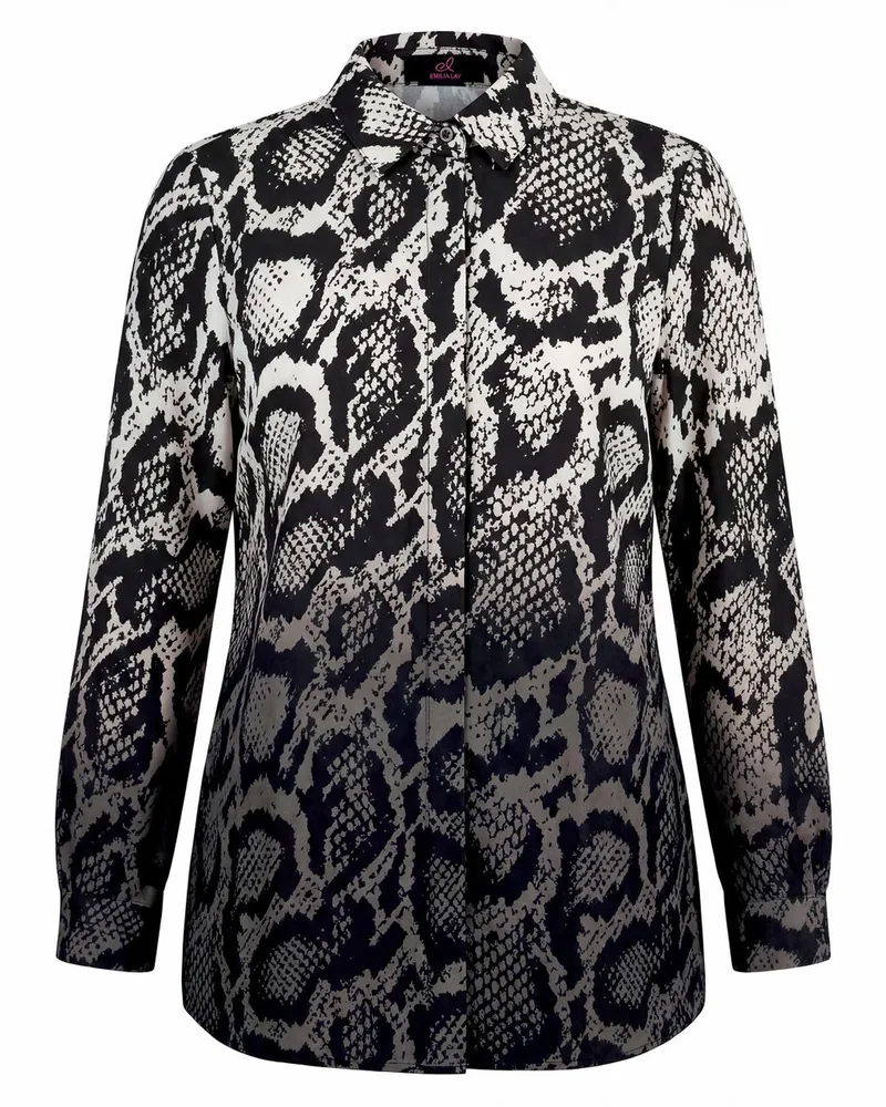 Emilia Lay Long-Bluse  grau Grau