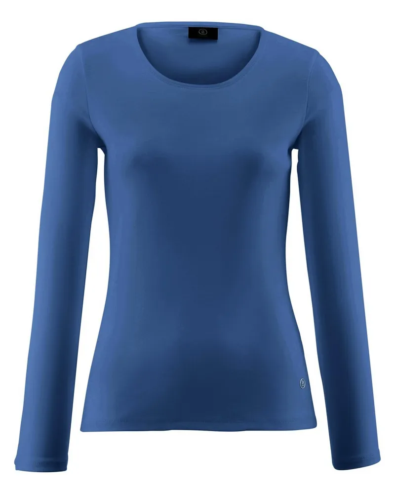 Bogner Rundhals-Shirt Modell Nasha  blau Blau