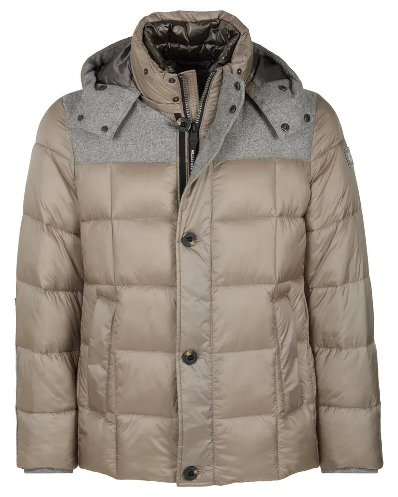 Milestone Steppjacke “MS Timber“  beige Beige