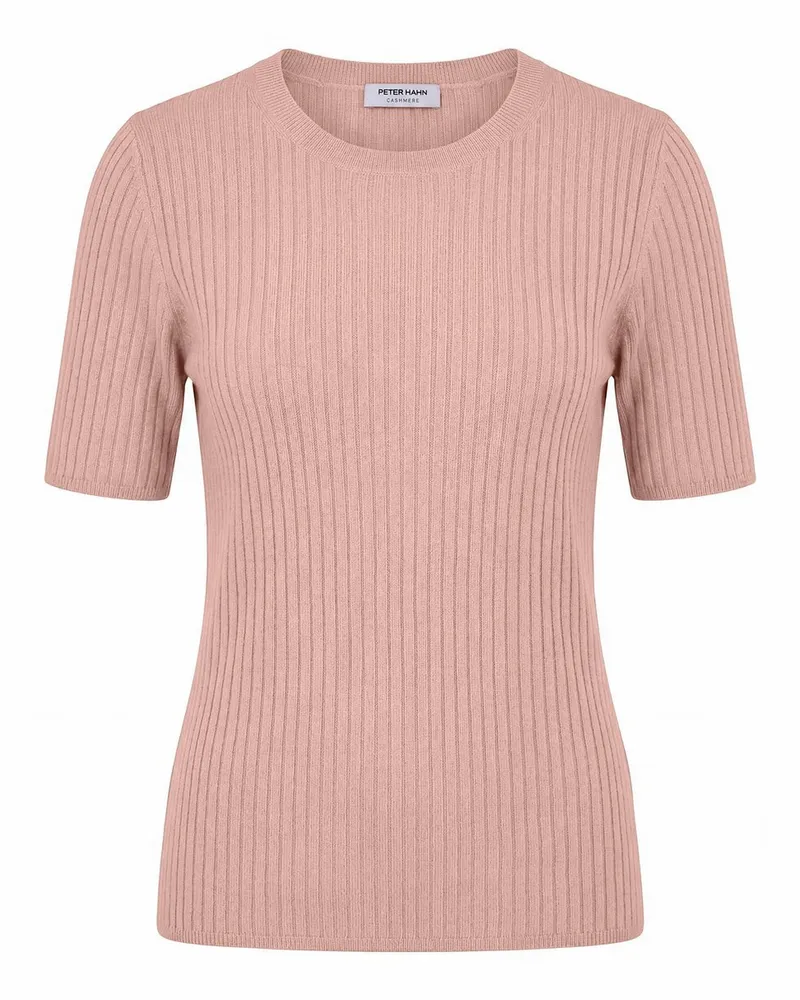 Peter Hahn Rundhals-Pullover aus Kaschmir  rosé Rosé
