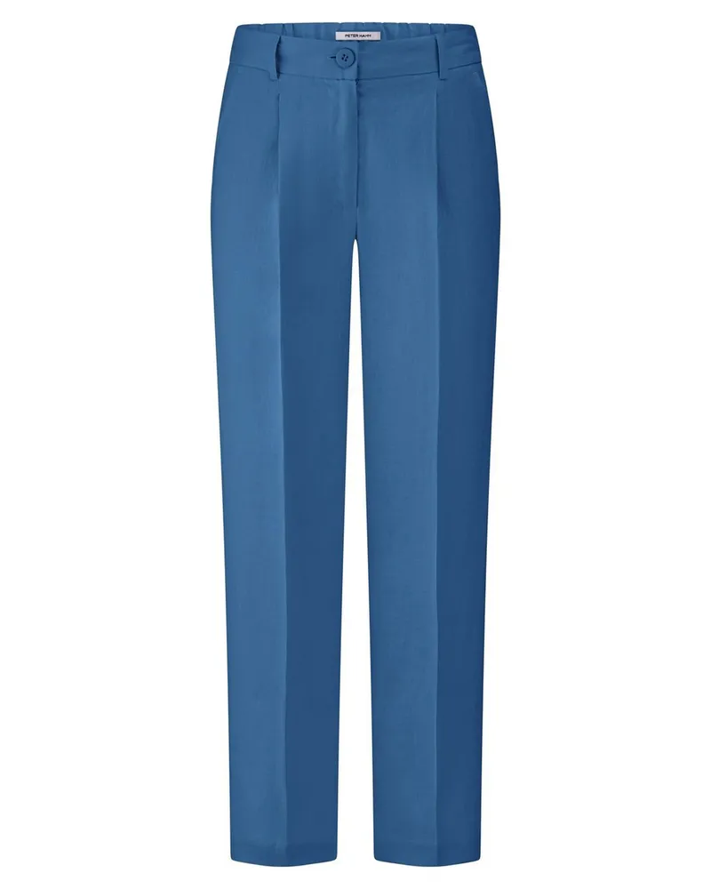 Peter Hahn Knöchellange Hose  blau Blau