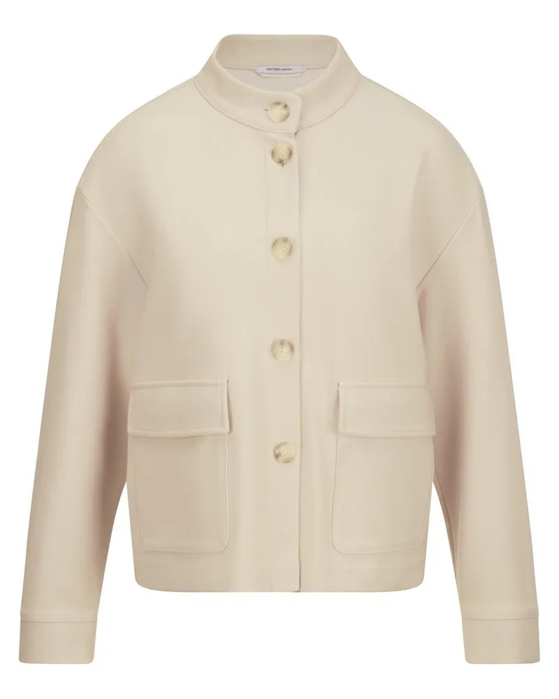 Peter Hahn Jersey-Jacke  beige Beige