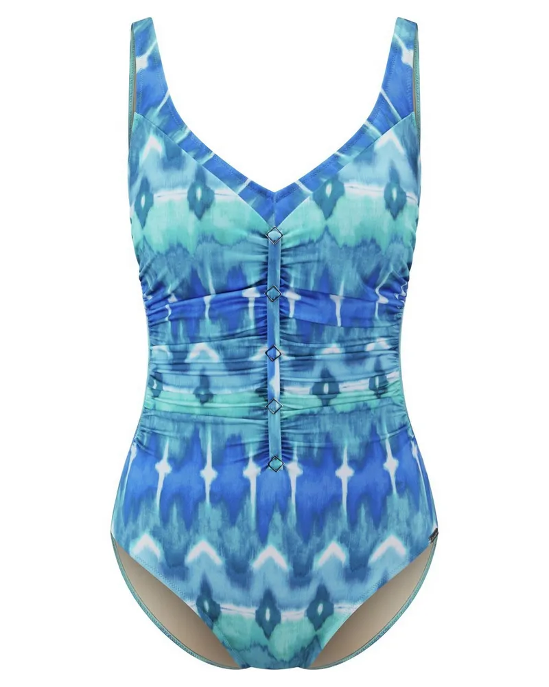 Charmline Badeanzug  blau Blau