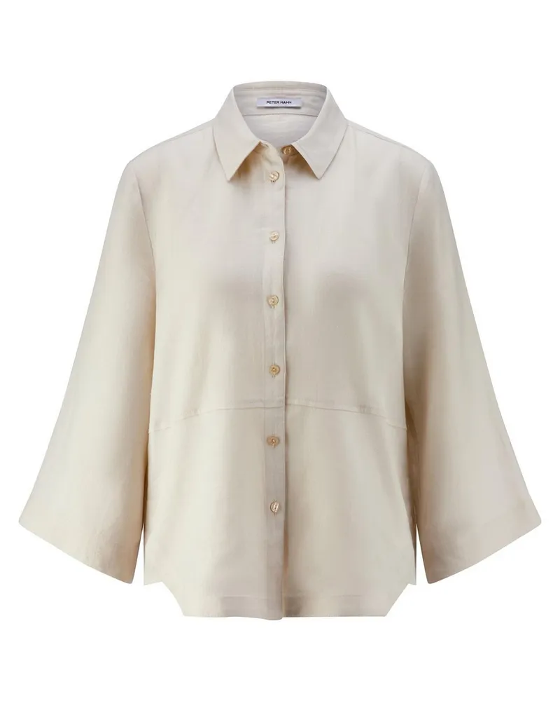 Peter Hahn Bluse  beige Beige