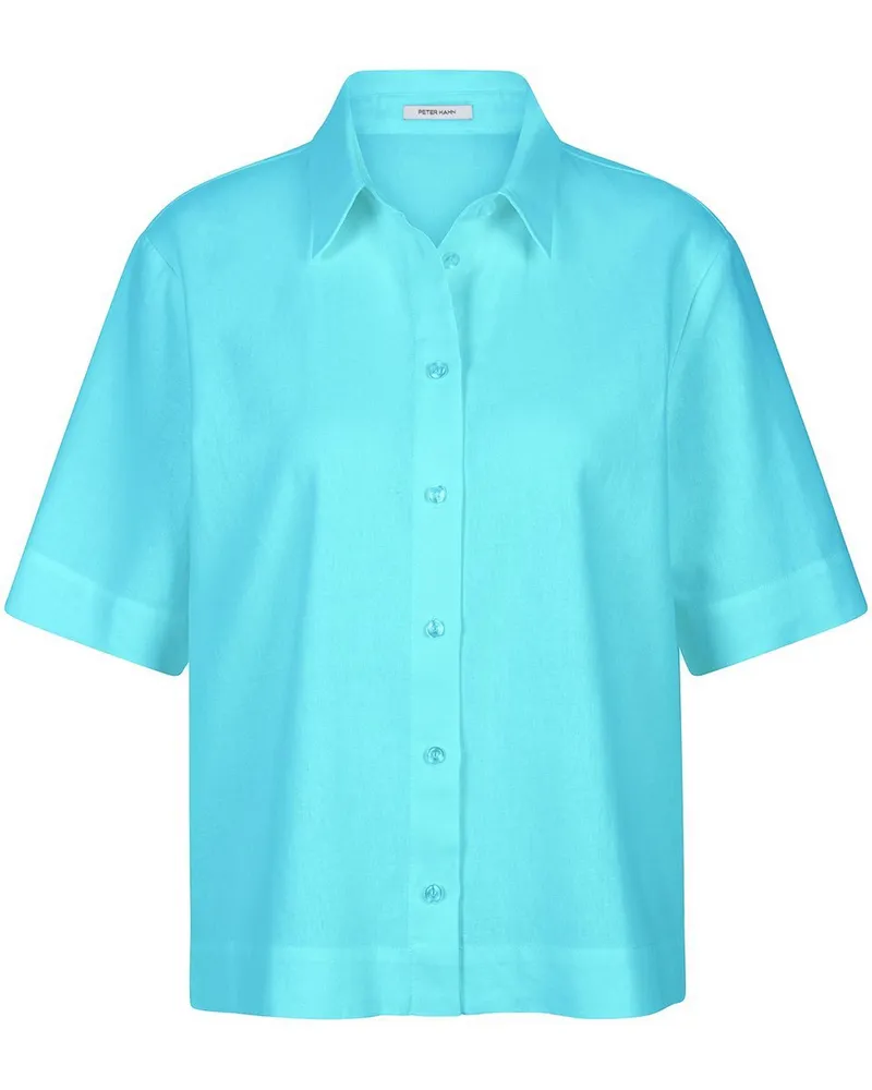 Peter Hahn Bluse  blau Blau