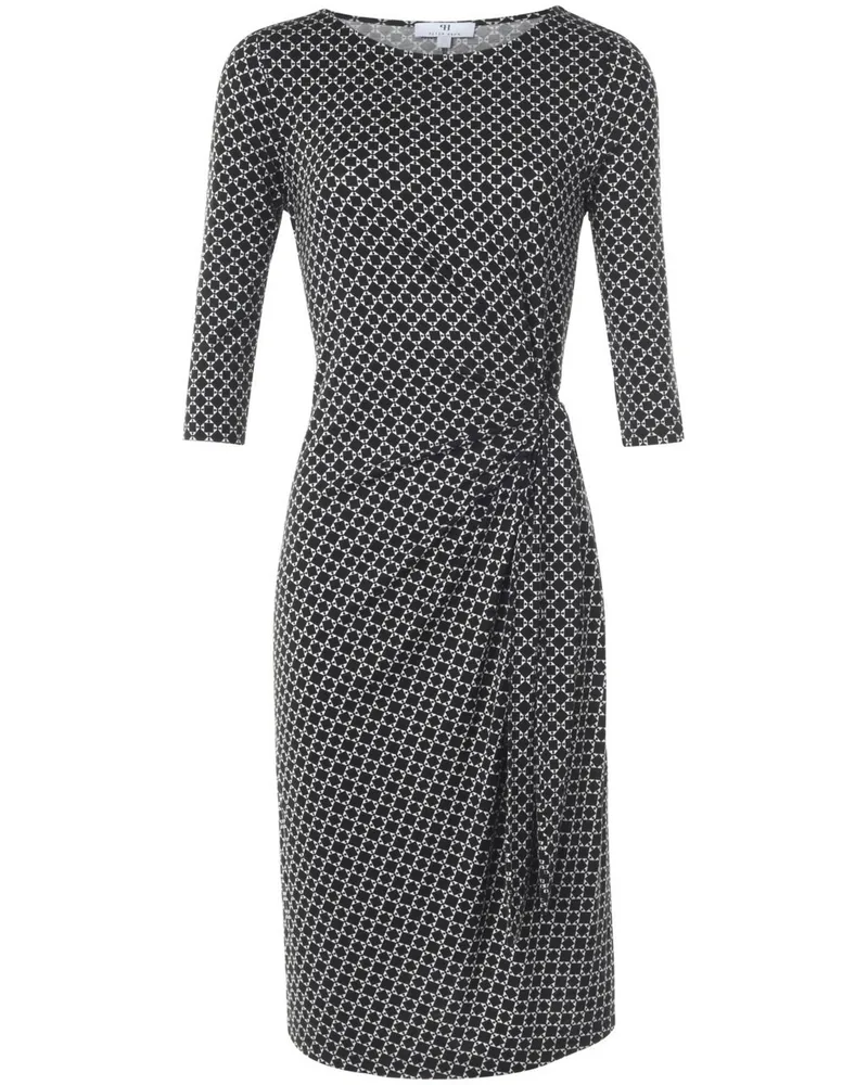 UTA RAASCH Jersey-Kleid 3/4-Arm  schwarz Schwarz