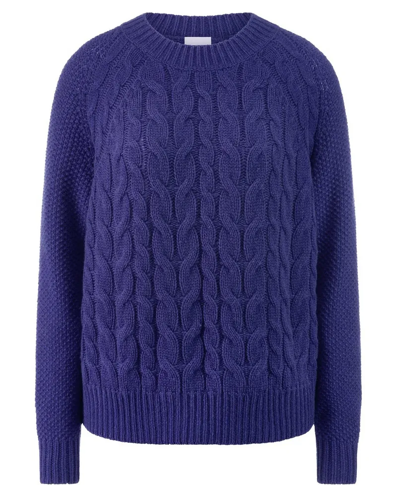 Include Rundhals-Pullover  lila Lila