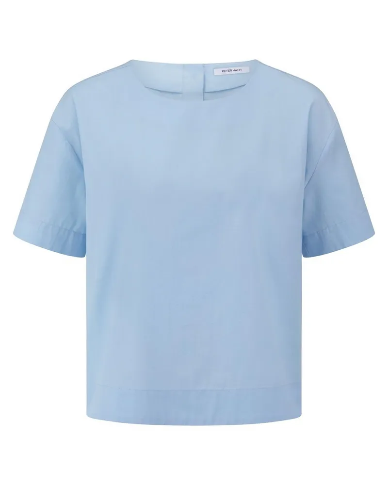 Peter Hahn Bluse zum Schlupfen  blau Blau