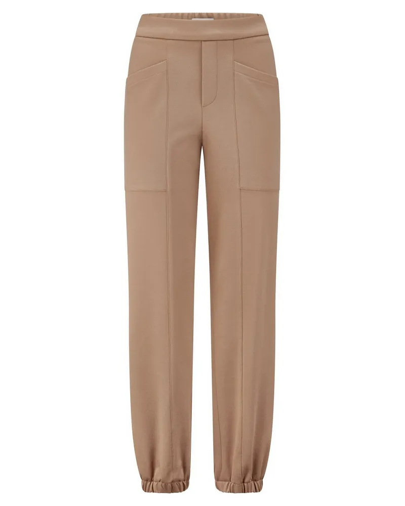 Peter Hahn Knöchellange Modern Fit-Hose  braun Braun