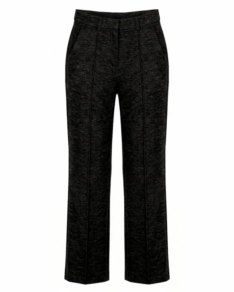 FADENMEISTER BERLIN Wide Fit-Hose  grau Grau