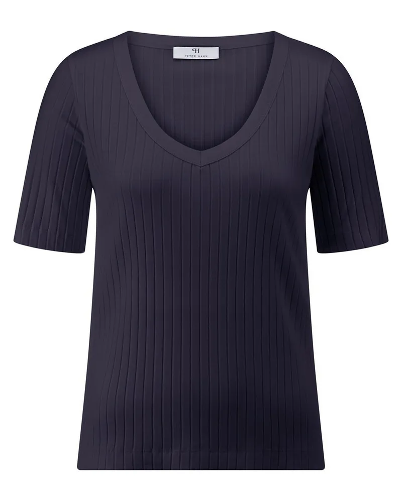Peter Hahn V-Shirt  blau Blau