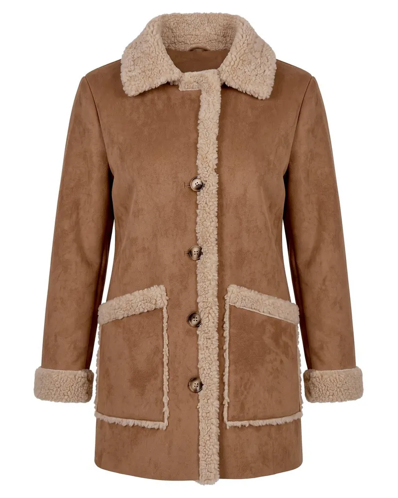 Peter Hahn Jacke  braun Braun