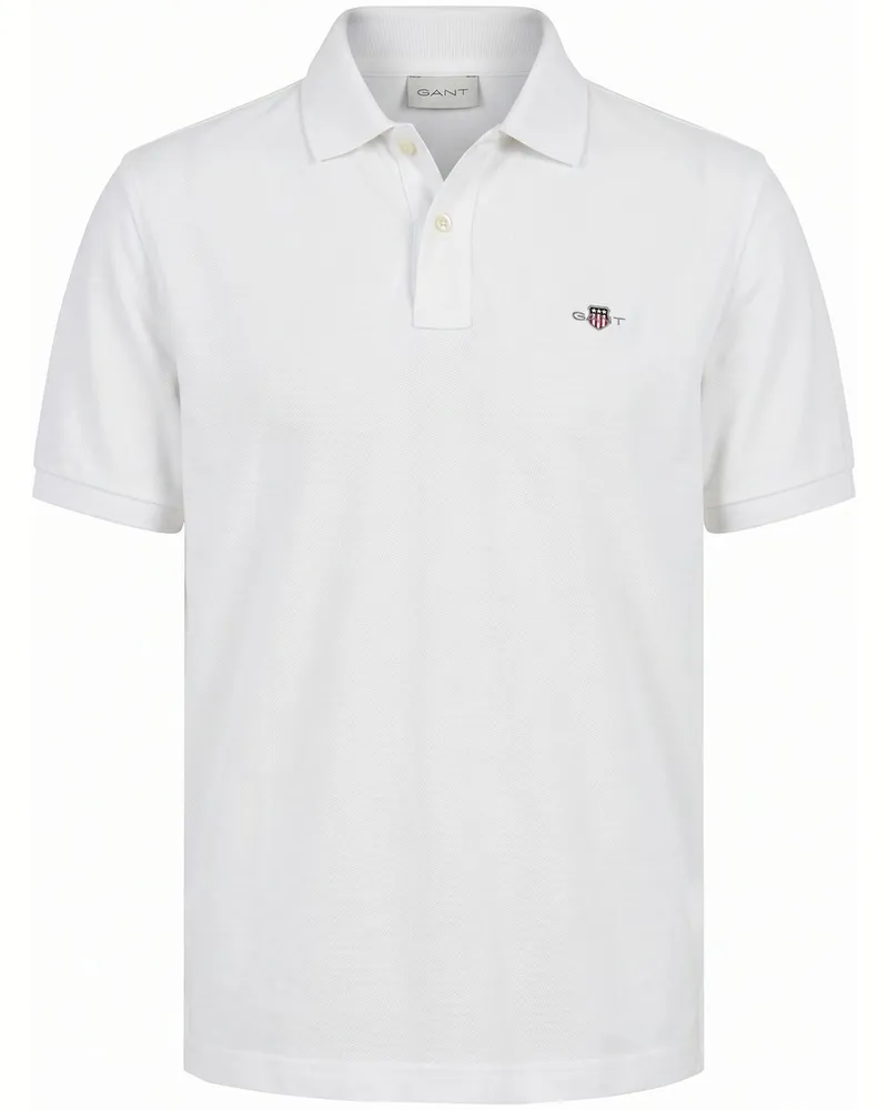 Gant Polo-Shirt  weiss Weiss