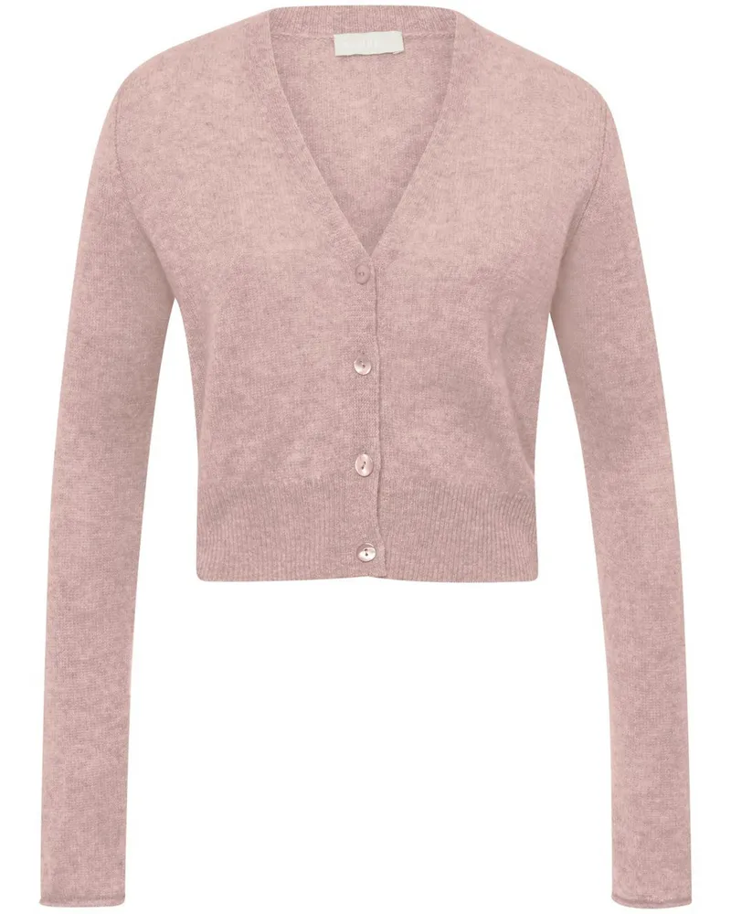Include Strickjacke V-Ausschnitt  rosé Rosé