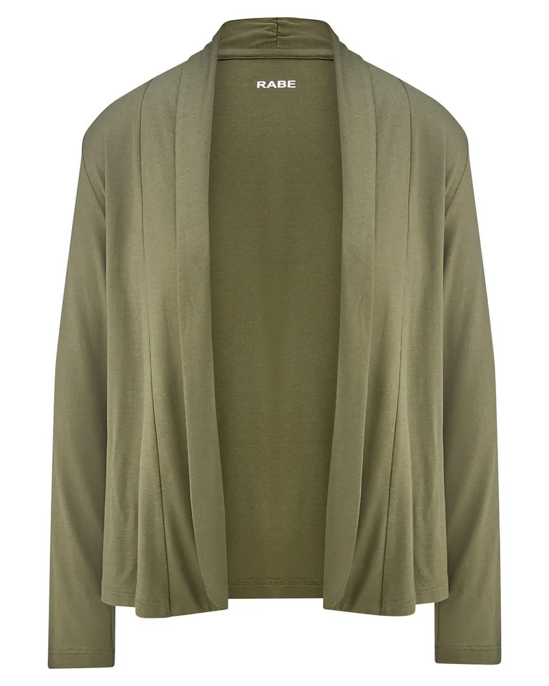 Rabe Jersey-Jacke  grün Grün