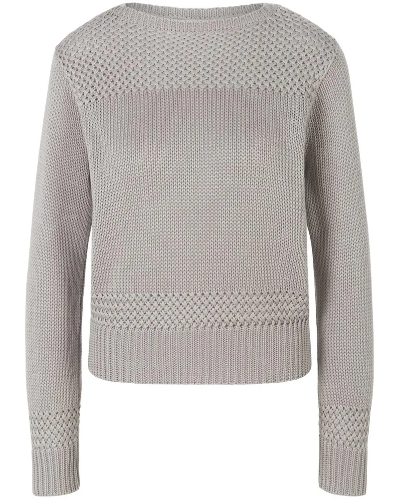 Peter Hahn Pullover U-Boot-­Ausschnitt  beige Beige