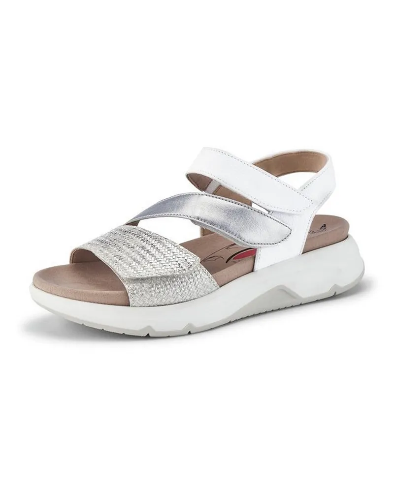 Gabor Sandale Rollingsoft weiss Weiss