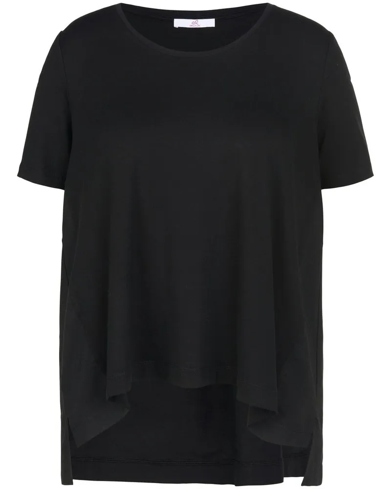 Emilia Lay Rundhals-Shirt 1/2-Arm  schwarz Schwarz
