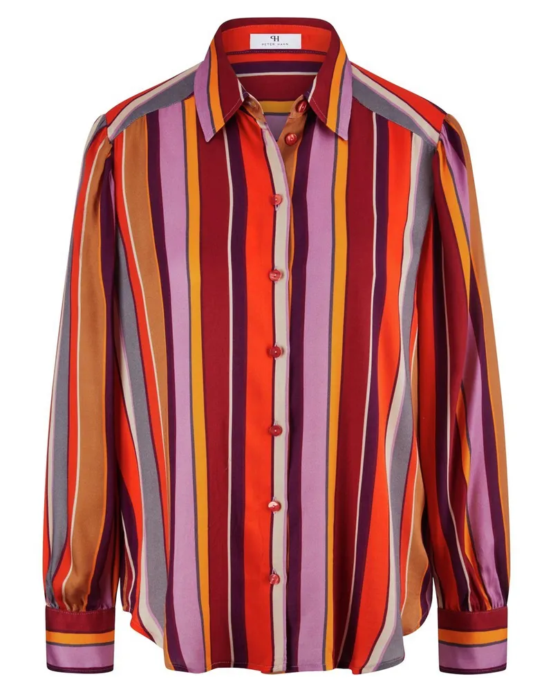 Peter Hahn Bluse  mehrfarbig Mehrfarbig