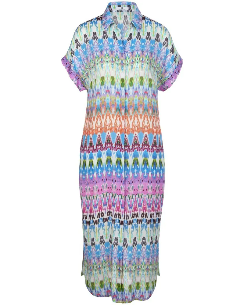 Peter Hahn Kleid  mehrfarbig Mehrfarbig