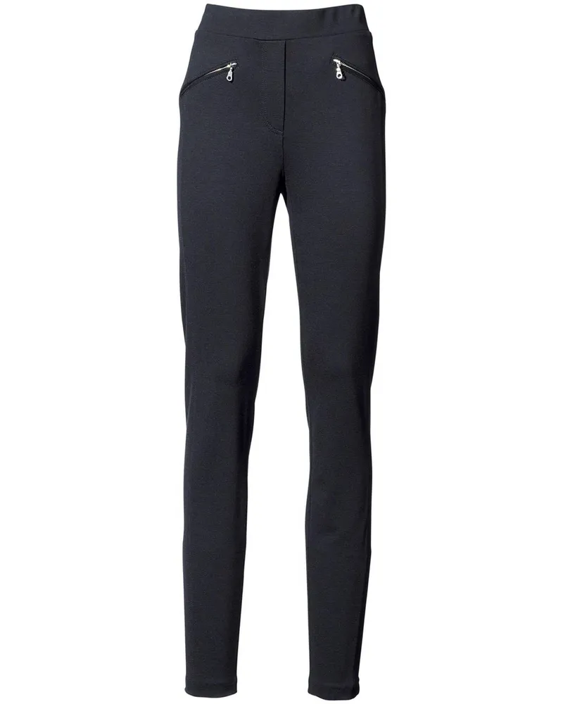 Peter Hahn Knöchellange Jersey-Schlupfhose Passform Sylvia  schwarz Schwarz