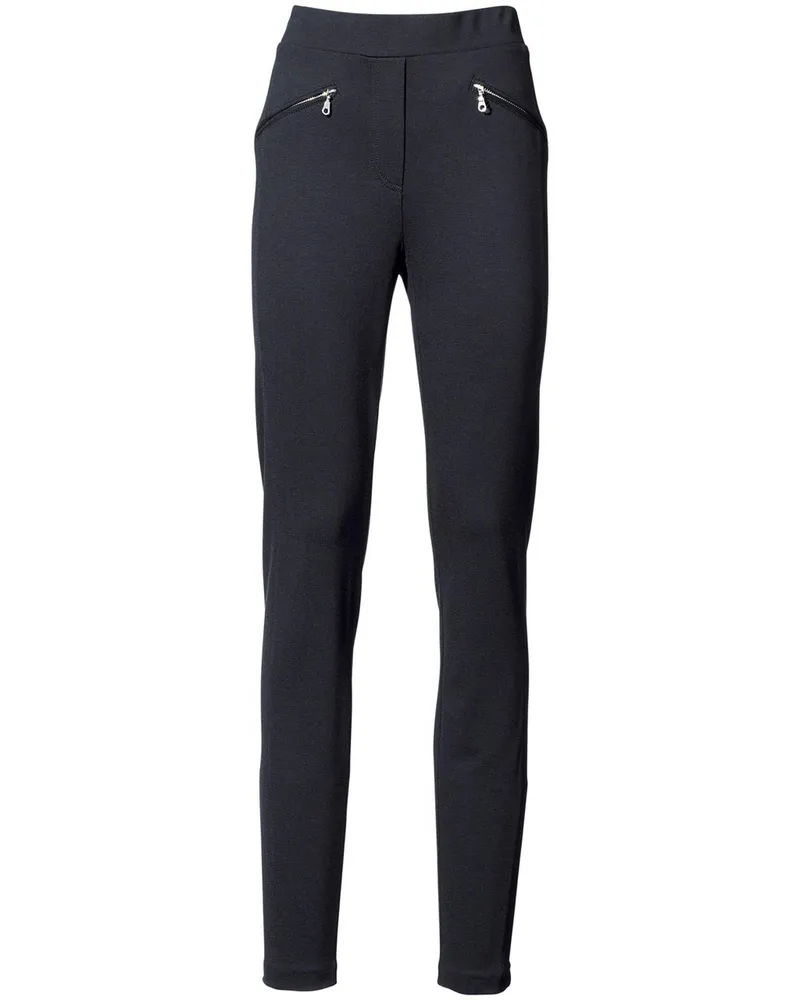 Peter Hahn Knöchellange Jersey-Schlupfhose Passform Sylvia  schwarz Schwarz