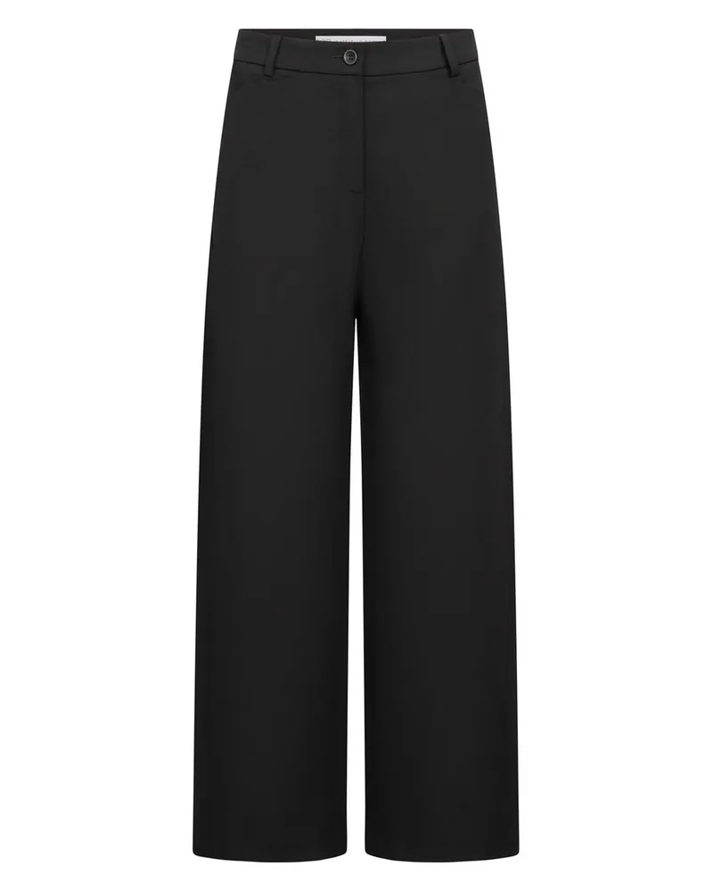 RAFFAELLO ROSSI  Knöchellange Wide Fit-Hose  schwarz Schwarz