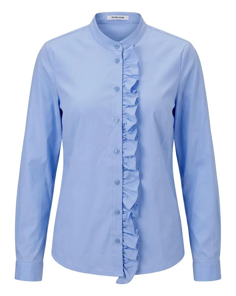 Peter Hahn Bluse  blau Blau