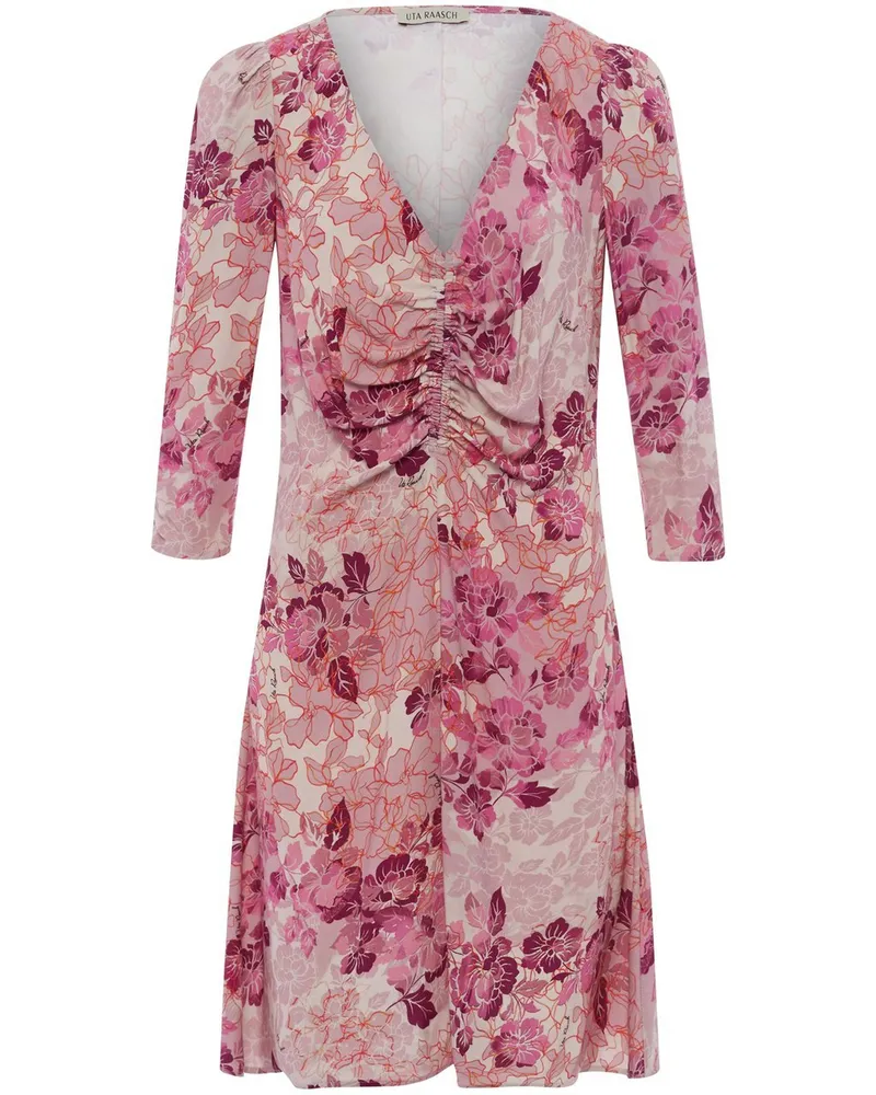 UTA RAASCH Kleid V-Ausschnitt  rosé Rosé