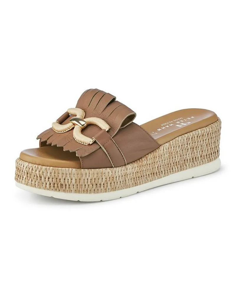 Peter Hahn Pantolette  braun Braun