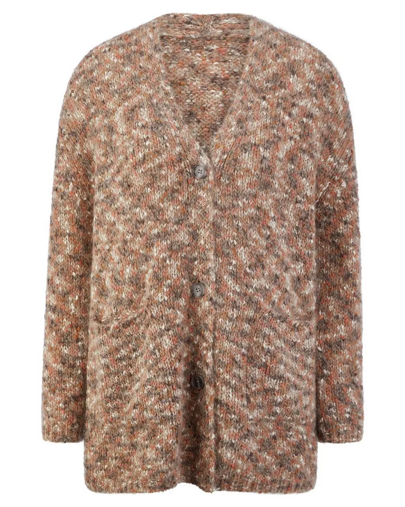 Peter Hahn Strickjacke  mehrfarbig Mehrfarbig