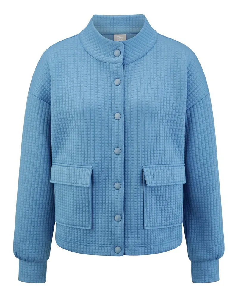Rabe Jersey-Jacke  blau Blau