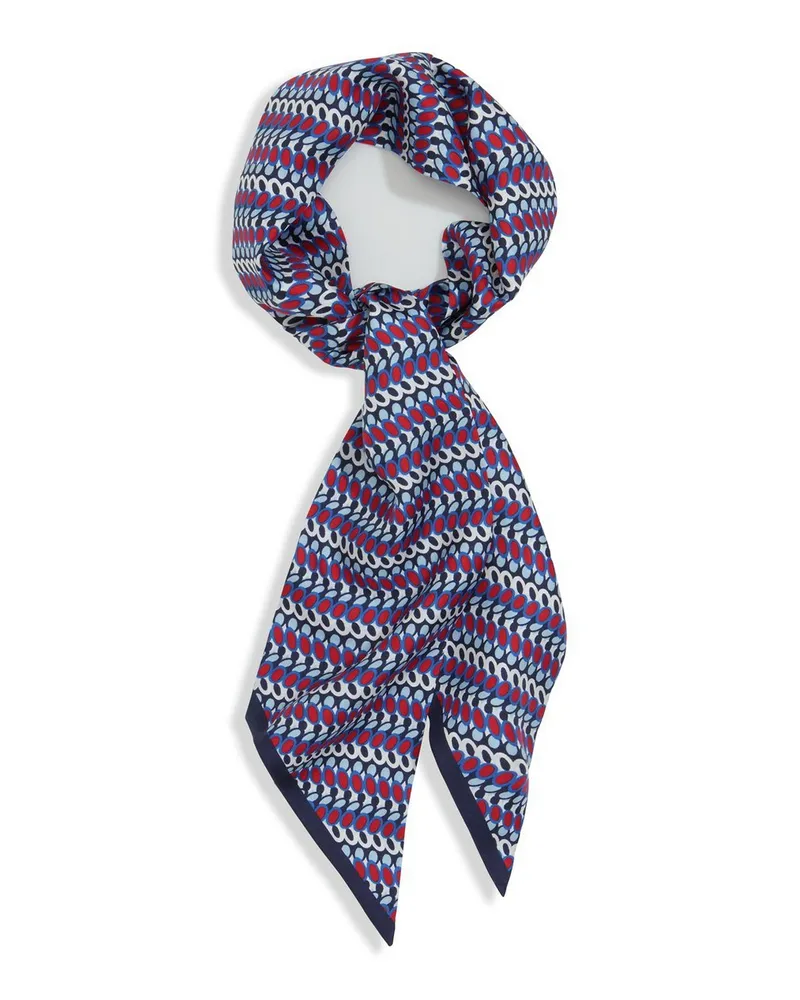 Peter Hahn Schal  blau Blau