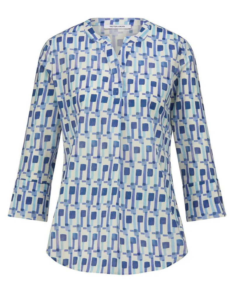 Peter Hahn Long-Bluse  blau Blau