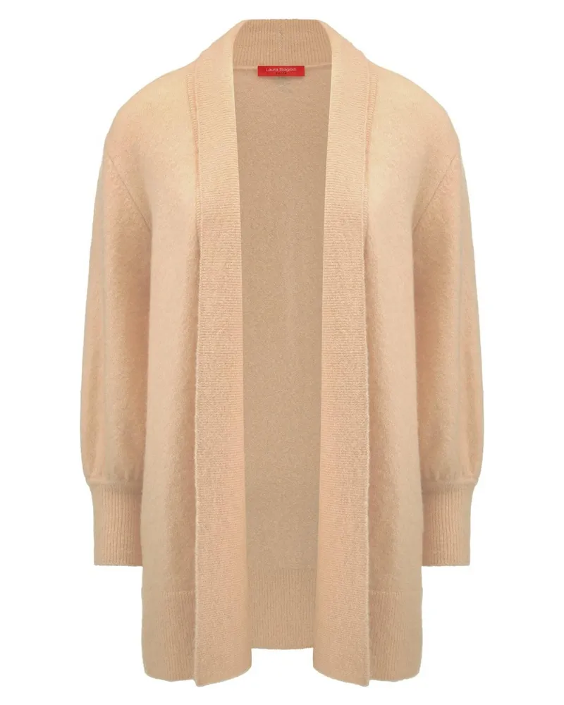 Laura Biagiotti Long-Strickjacke  orange Orange