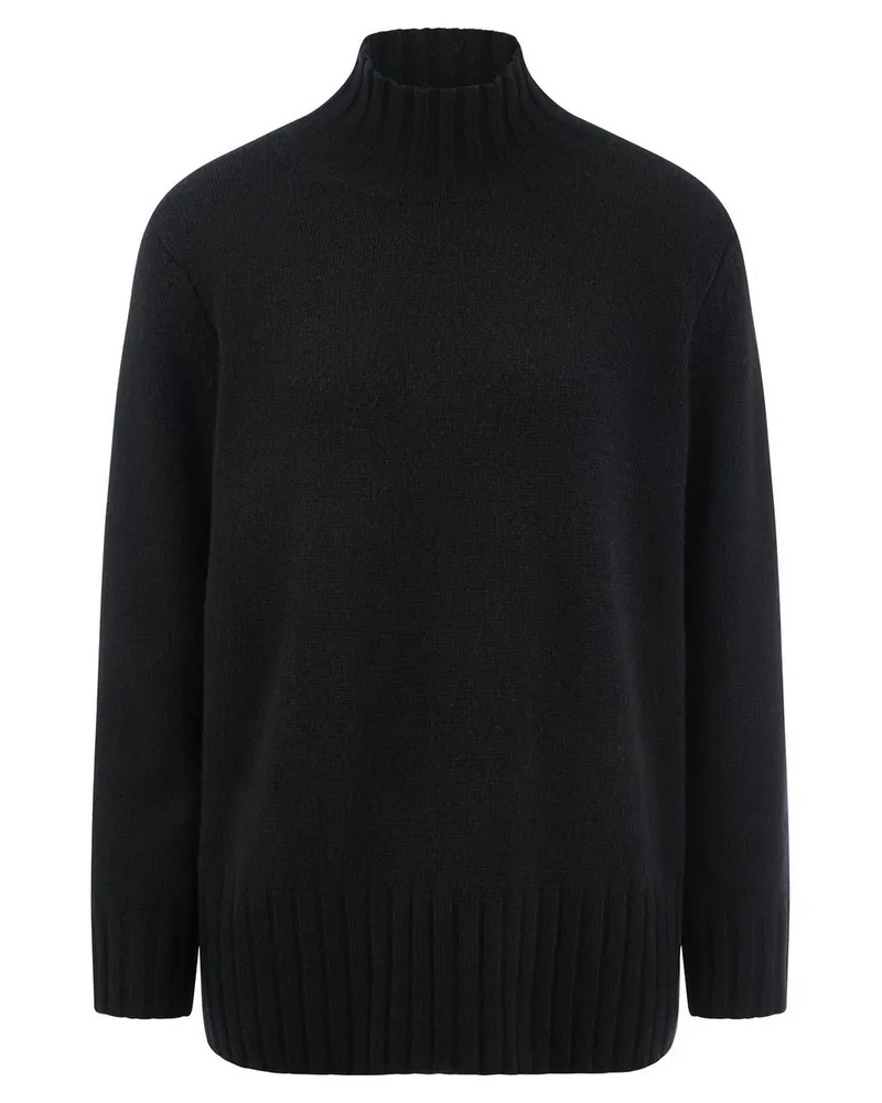 Include Long-Pullover  schwarz Schwarz