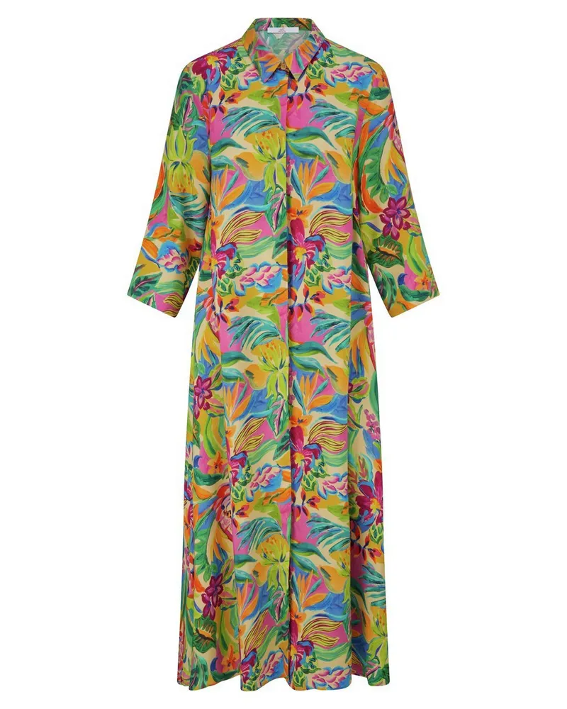 Emilia Lay Kleid 3/4-Arm  grün Grün