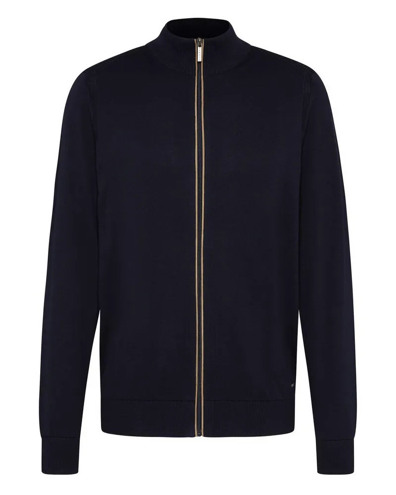 Bugatti Strickjacke  blau Blau