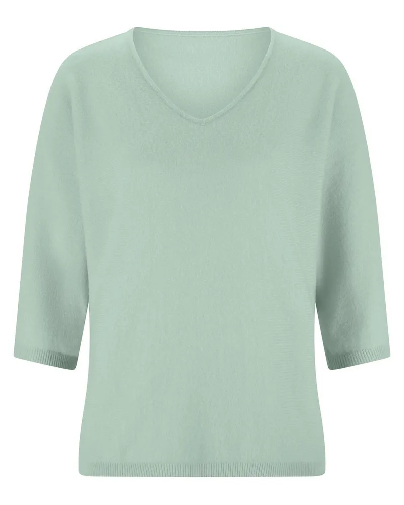 Peter Hahn V-Pullover Kaschmir  türkis Türkis