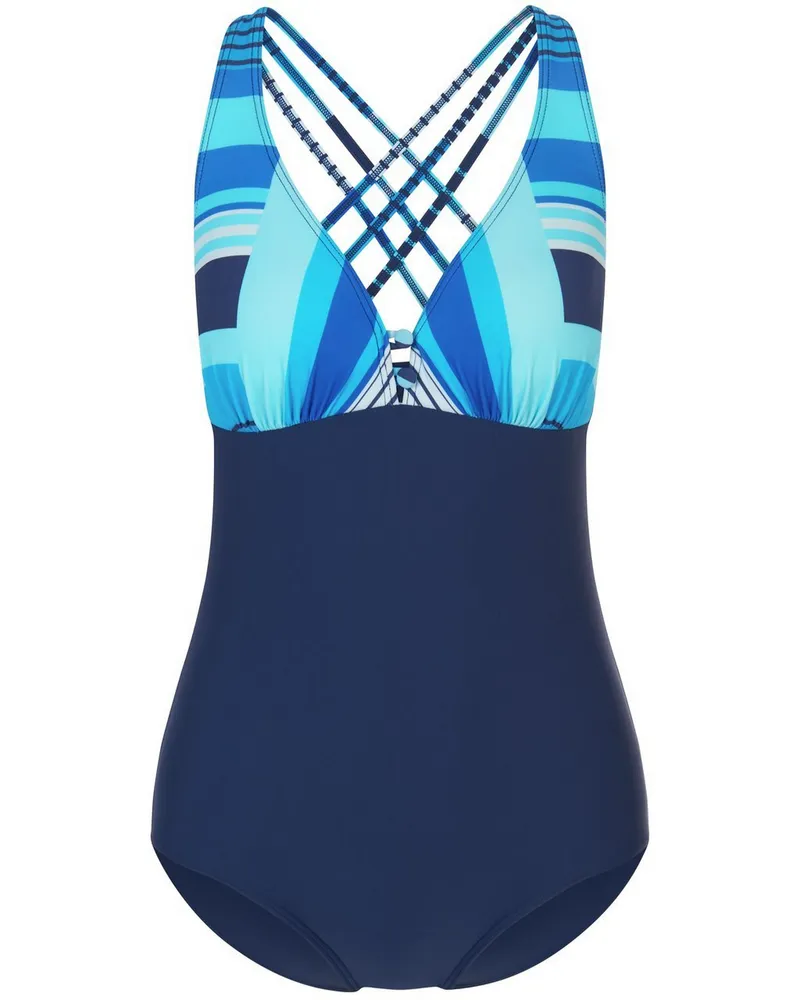 Sunmarin Badeanzug  blau Blau