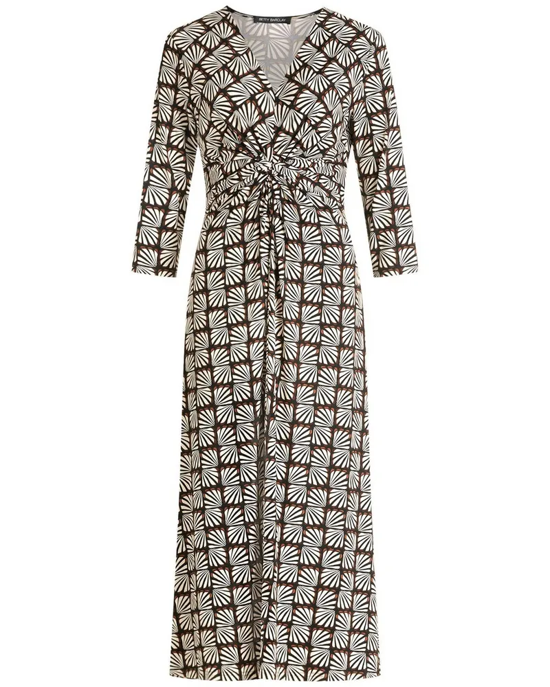 Betty Barclay Jersey-Kleid 3/4-Arm  mehrfarbig Mehrfarbig