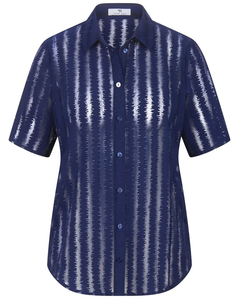 Peter Hahn Bluse  blau Blau