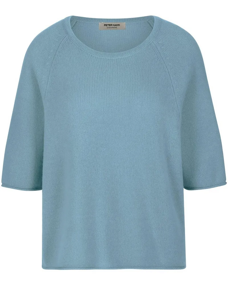Peter Hahn Rundhals-Pullover Raglan-Halb­arm  grün Grün