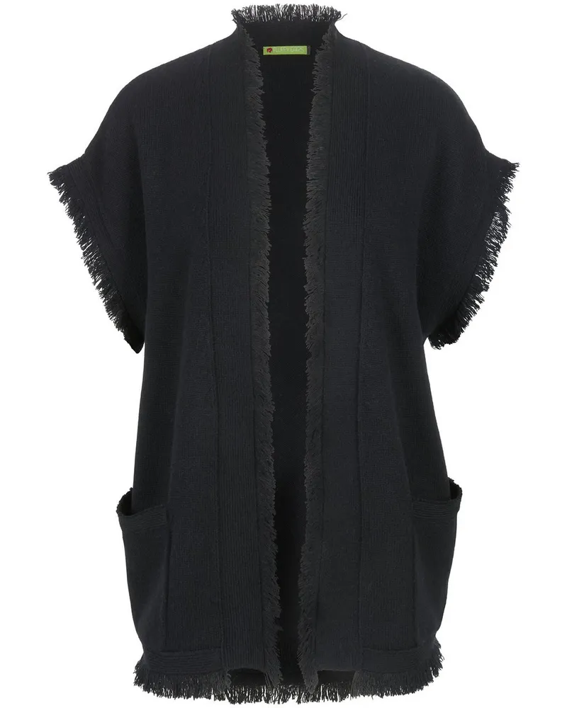 Include Strickweste  schwarz Schwarz