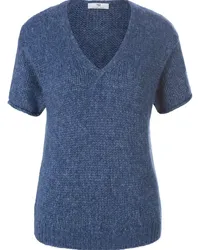 Peter Hahn V-Pullover  blau Blau