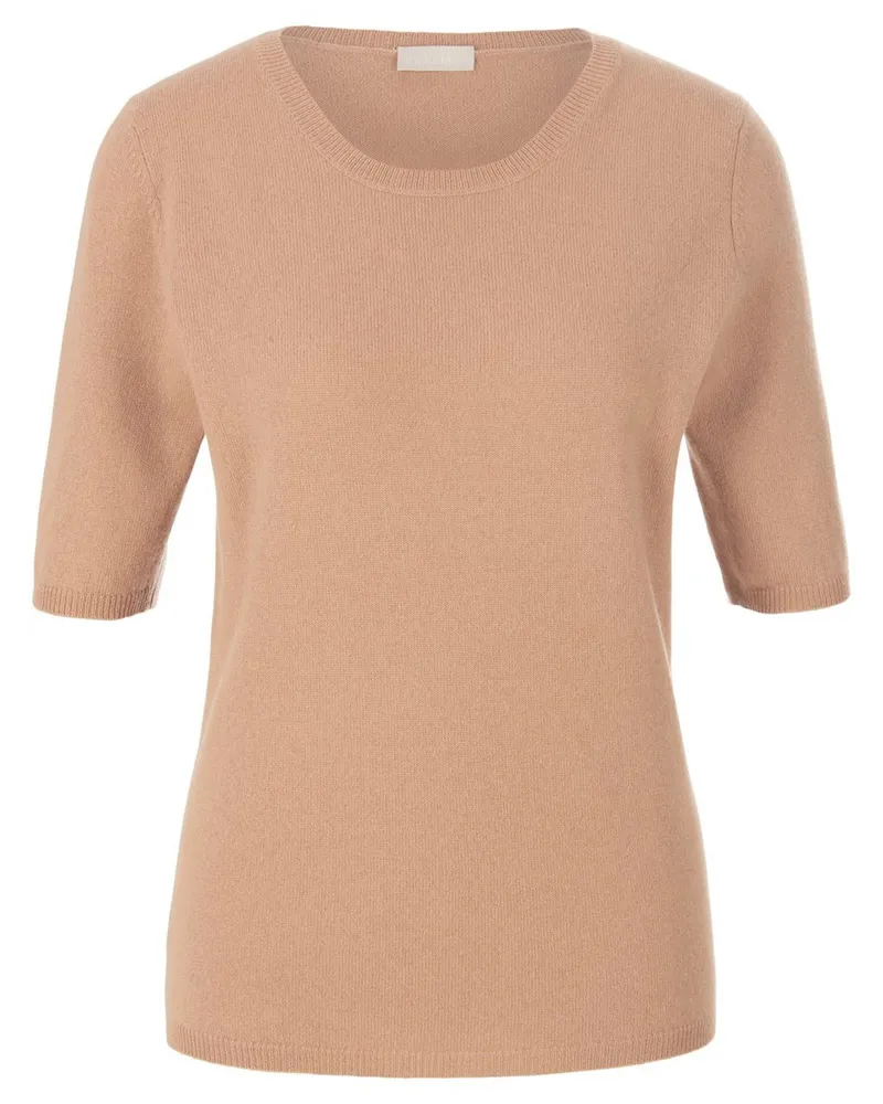 Include Rundhals-Pullover aus Schurwolle und Kaschmir  braun Braun