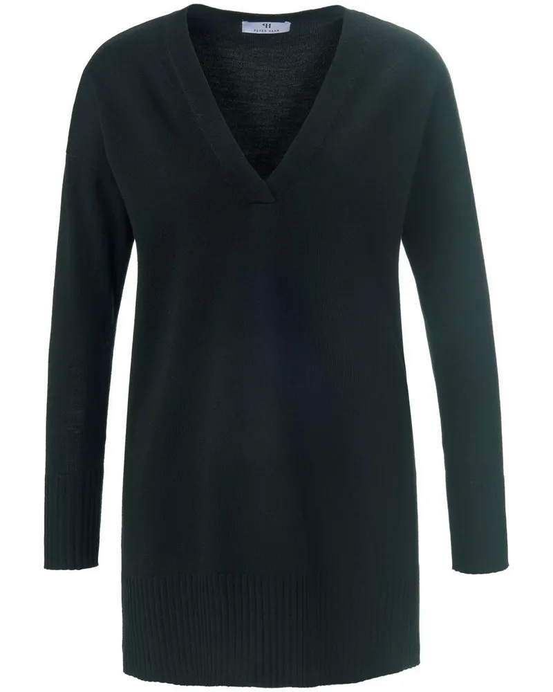 Peter Hahn V-Pullover  schwarz Schwarz
