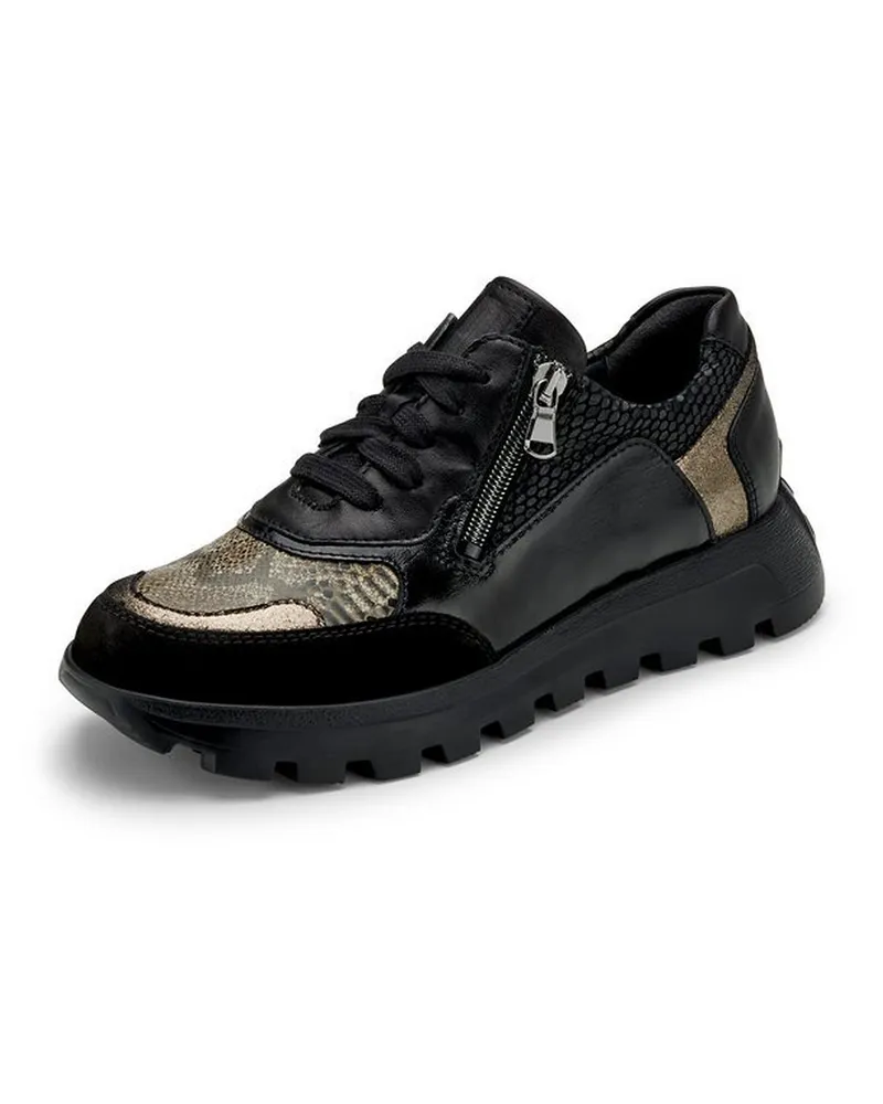 Waldläufer Sneaker Ajala  schwarz Schwarz